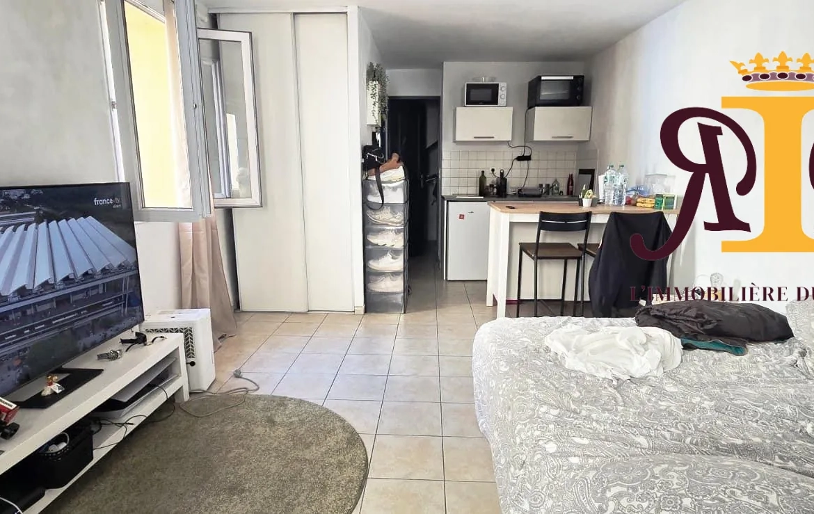 Studio meublé à Vendre à Gardanne - Bon Investissement Immobilier 