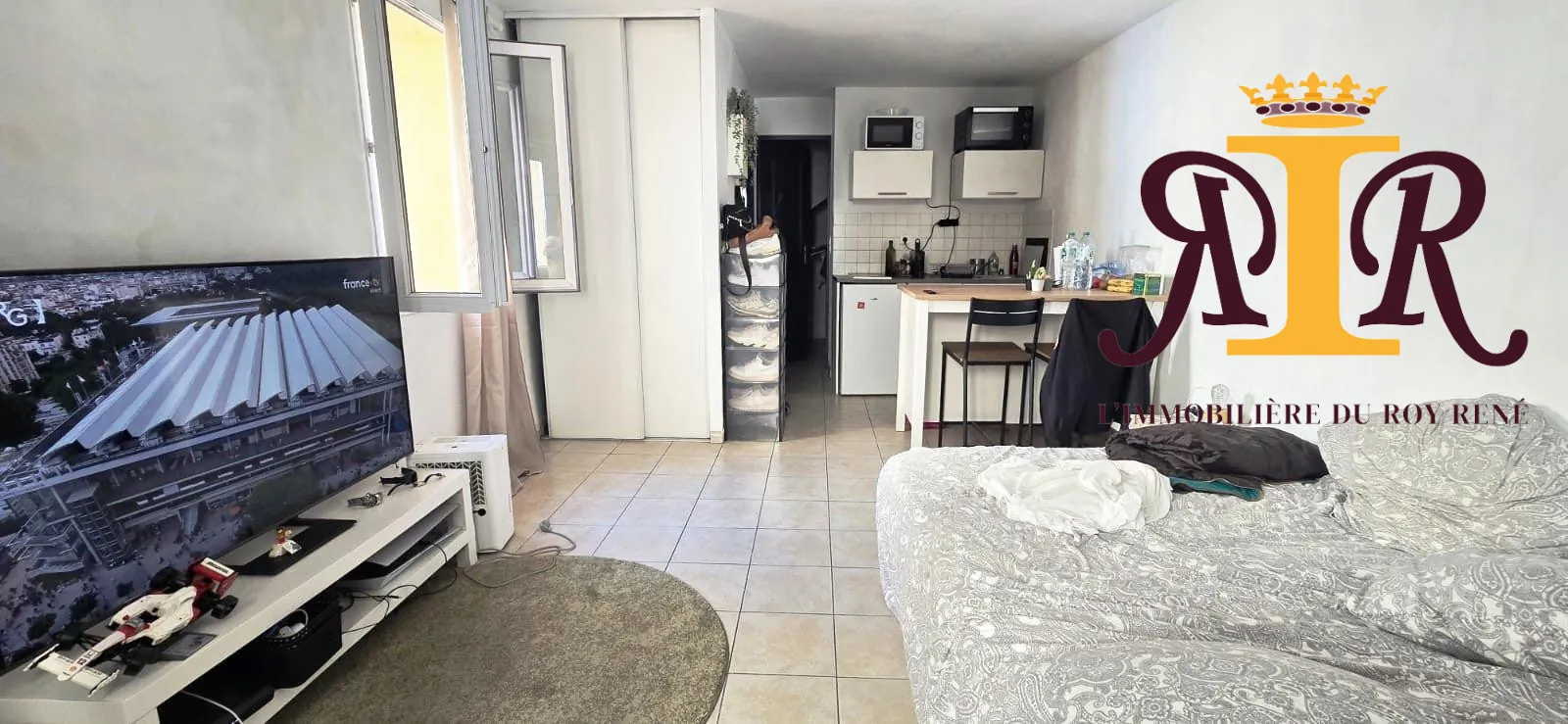 Studio meublé à Vendre à Gardanne - Bon Investissement Immobilier 