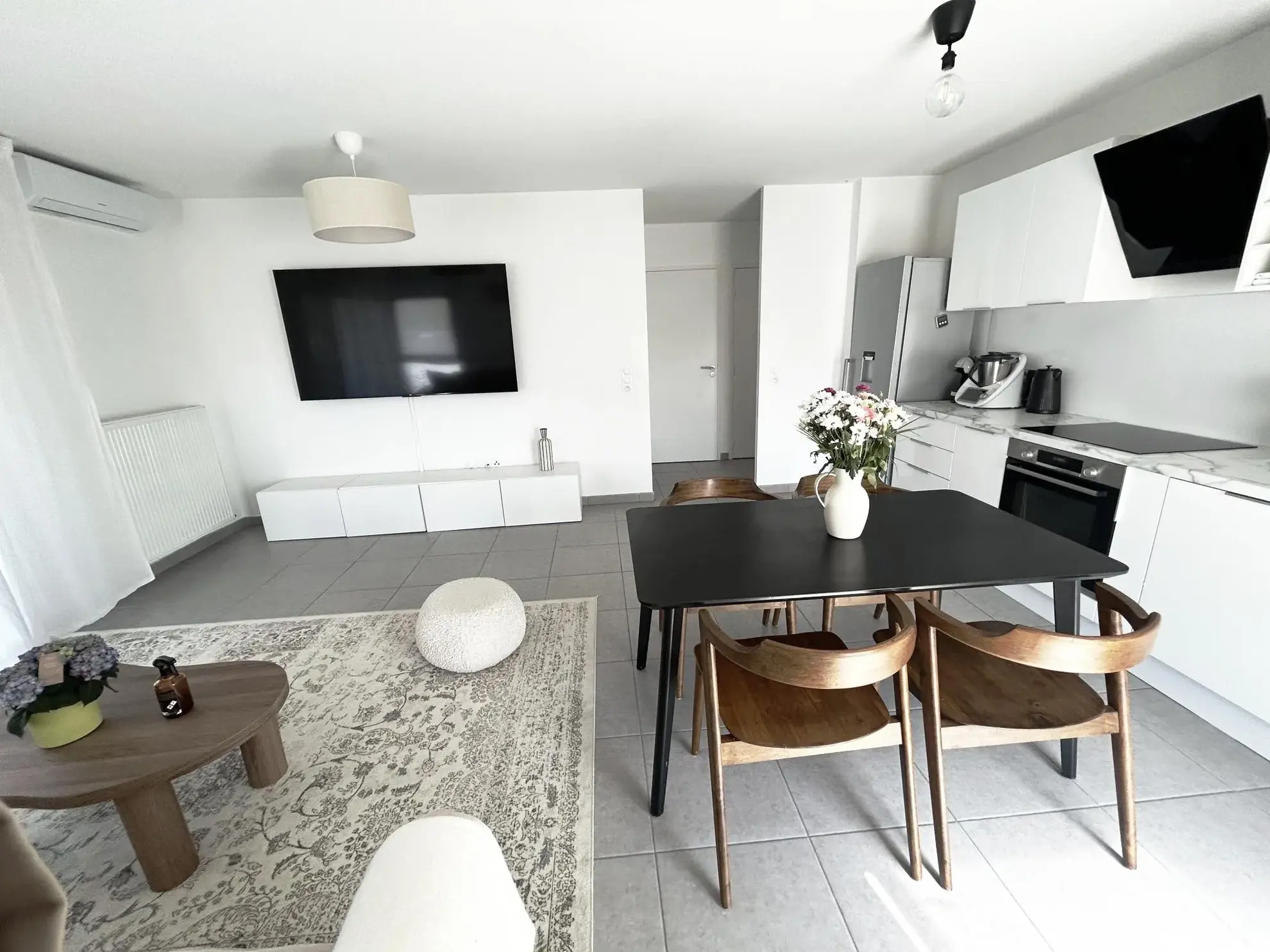 Vente appartement T3 avec garage à Echirolles - Lumineux et moderne 