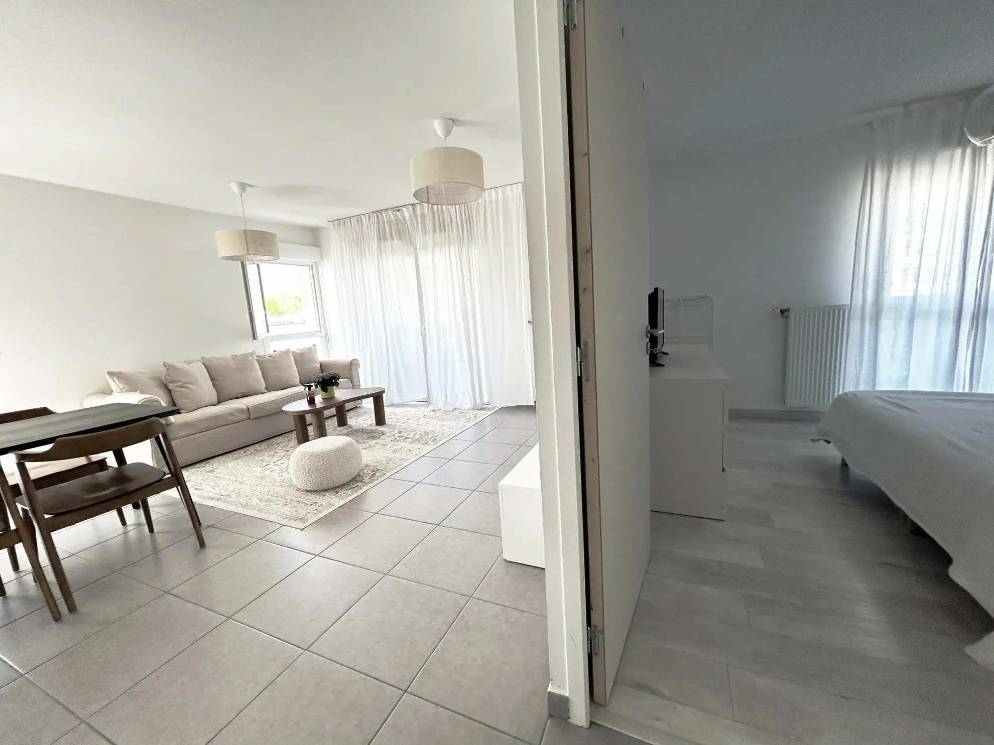 Vente appartement T3 avec garage à Echirolles - Lumineux et moderne 