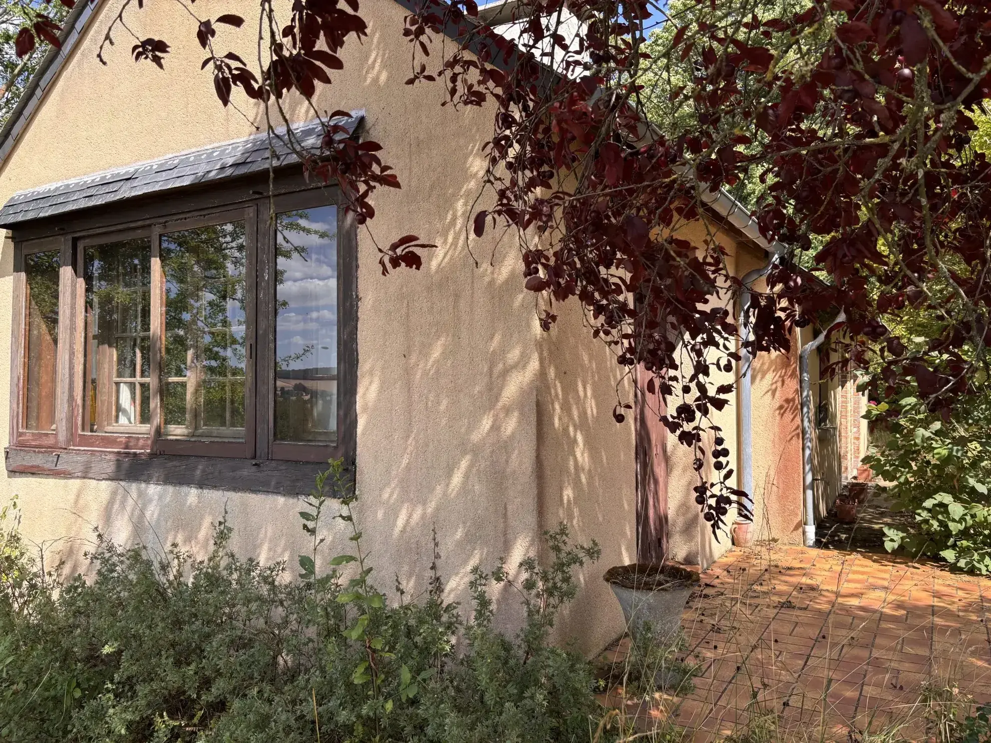 Maison ancienne de 40 m² à Sillé-le-Guillaume avec terrasse et jardin, à personnaliser 