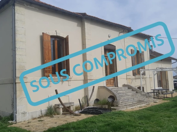 Maison de 101 m² avec grand jardin à proximité de Pons - Idéal rénovateur