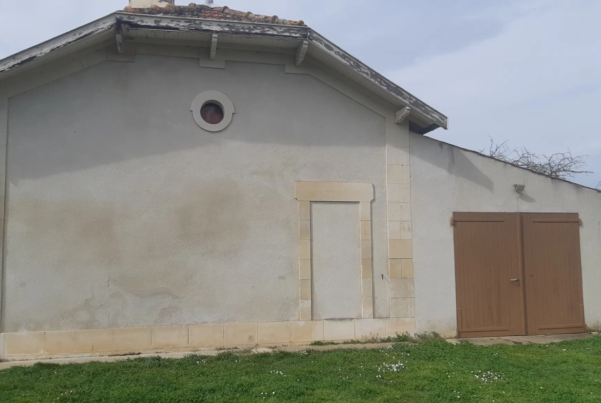 Maison de 101 m² avec grand jardin à proximité de Pons - Idéal rénovateur 