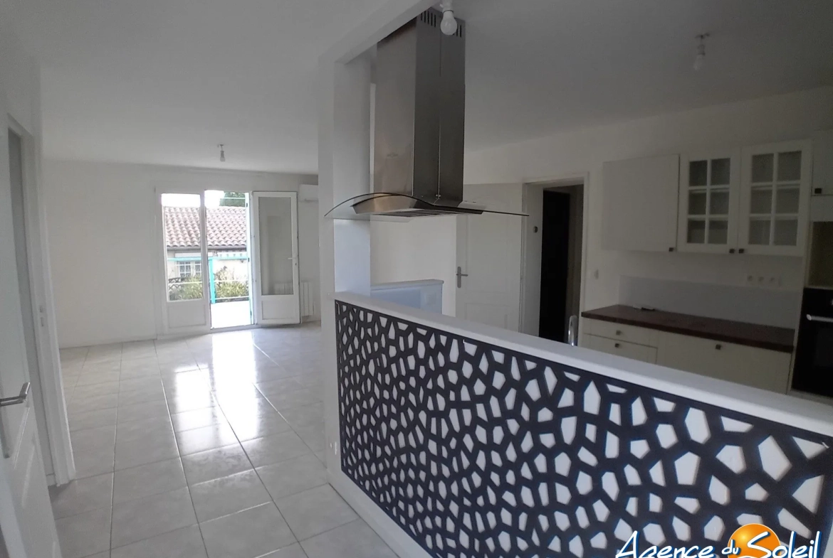 Charmante villa 4 pièces avec jardin à Castelnau-d'Aude, proche mer et A9 