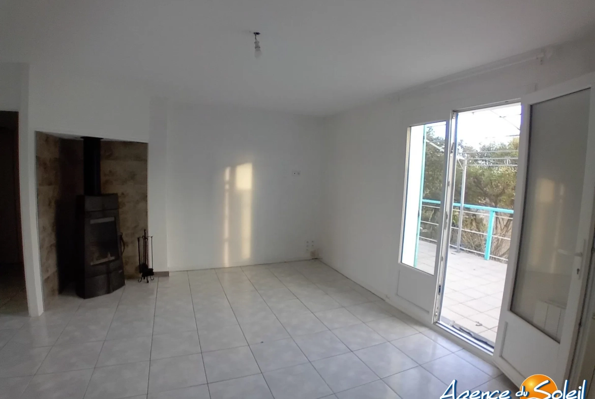 Charmante villa 4 pièces avec jardin à Castelnau-d'Aude, proche mer et A9 