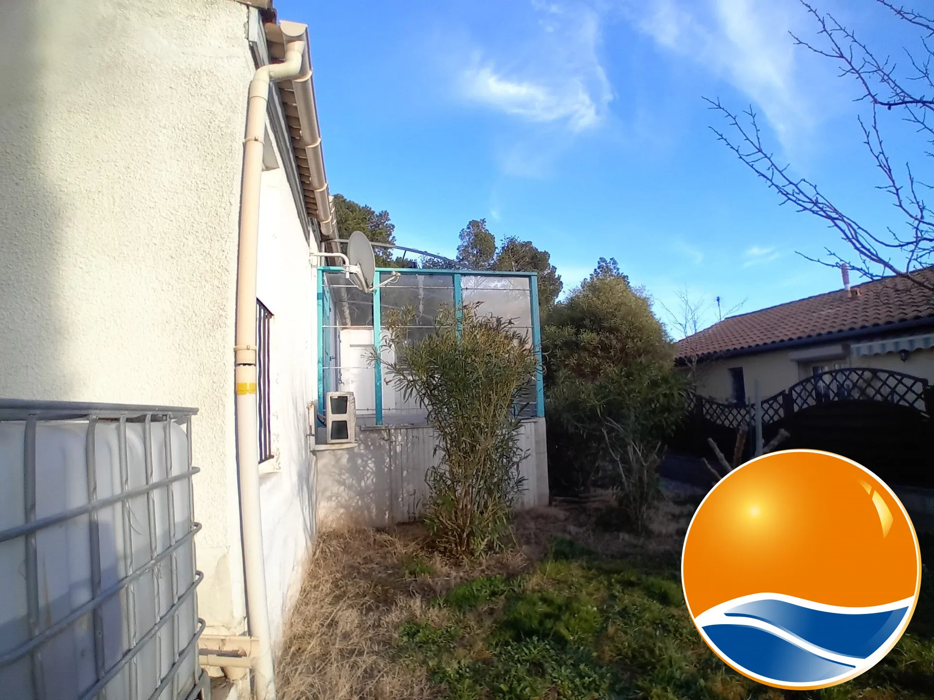 Charmante villa 4 pièces avec jardin à Castelnau-d'Aude, proche mer et A9 