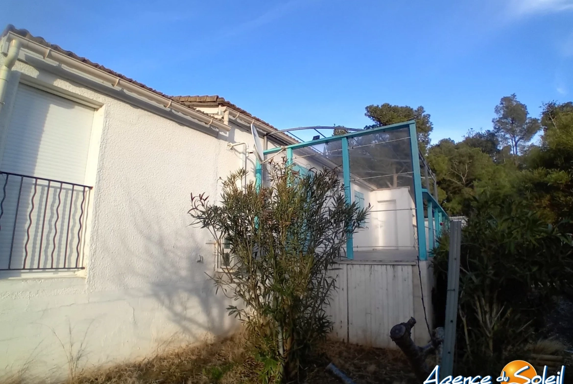 Charmante villa 4 pièces avec jardin à Castelnau-d'Aude, proche mer et A9 