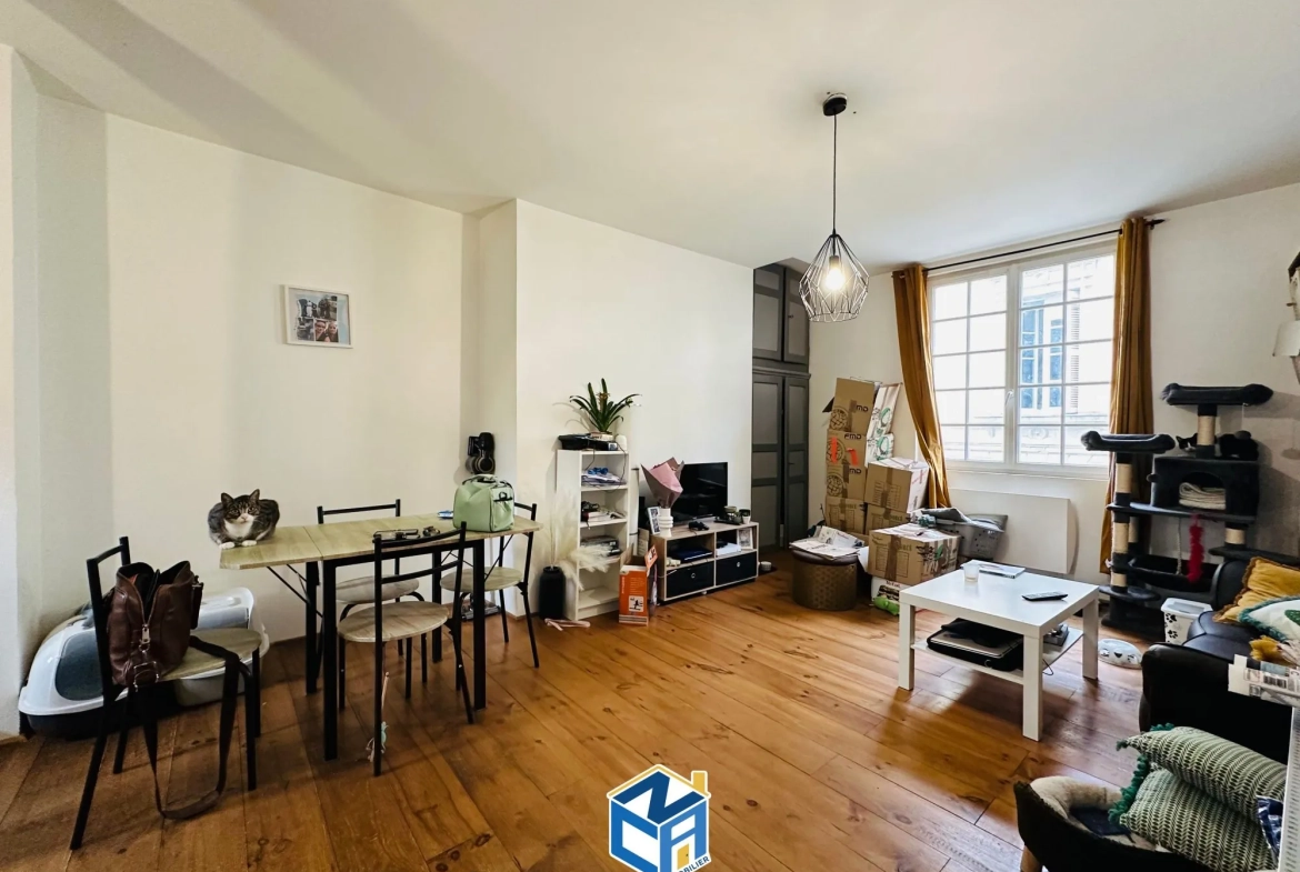 Appartement T2 à Luynes en centre-bourg avec locataire en place 