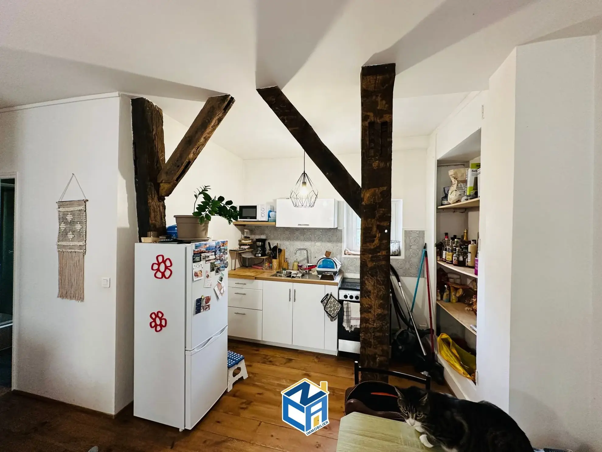Appartement T2 à Luynes en centre-bourg avec locataire en place 