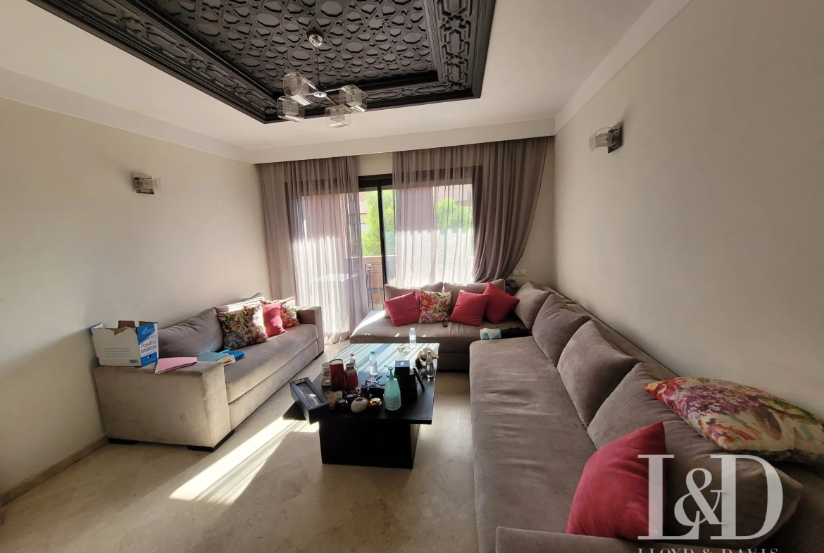 Appartement de prestige à vendre à Marrakech dans une résidence hôtelière haut de gamme 