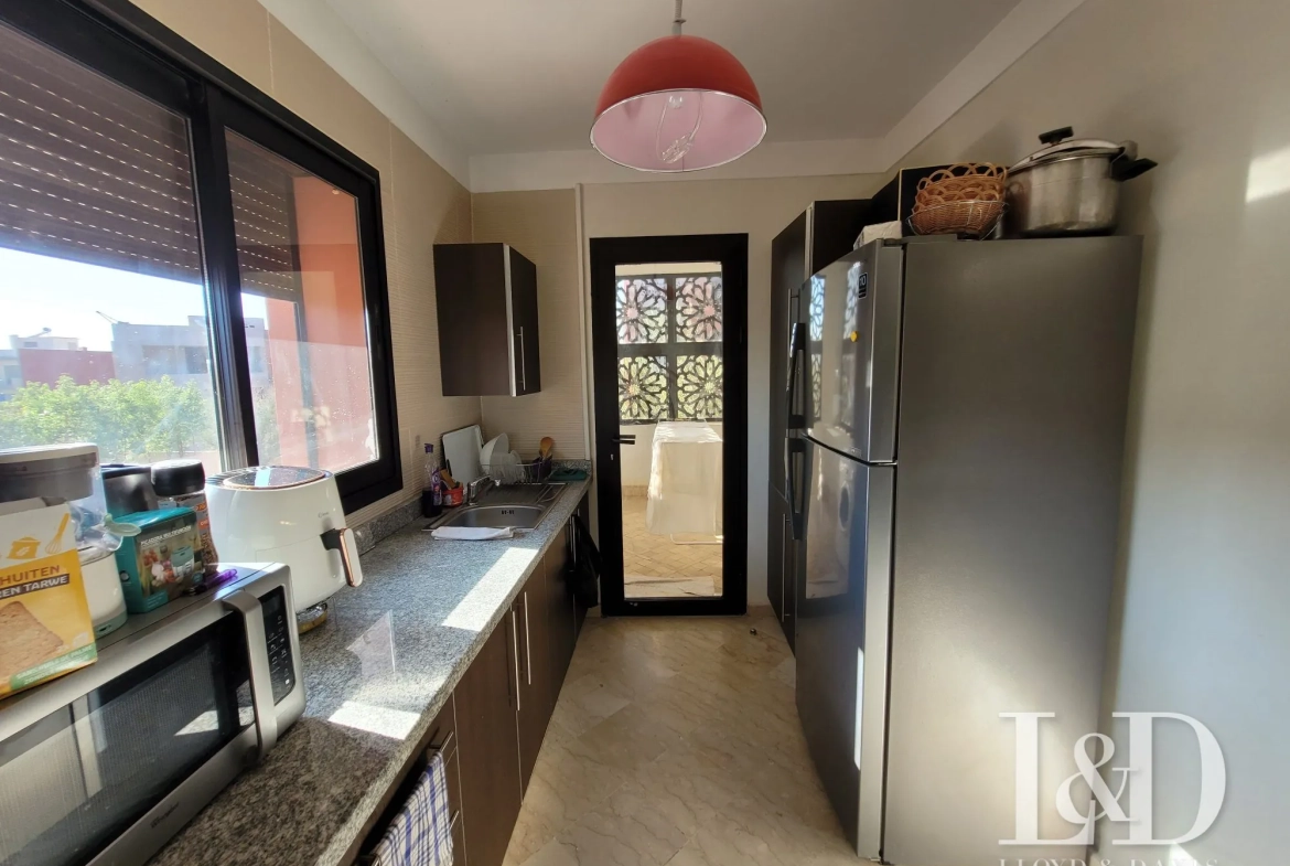 Appartement de prestige à vendre à Marrakech dans une résidence hôtelière haut de gamme 