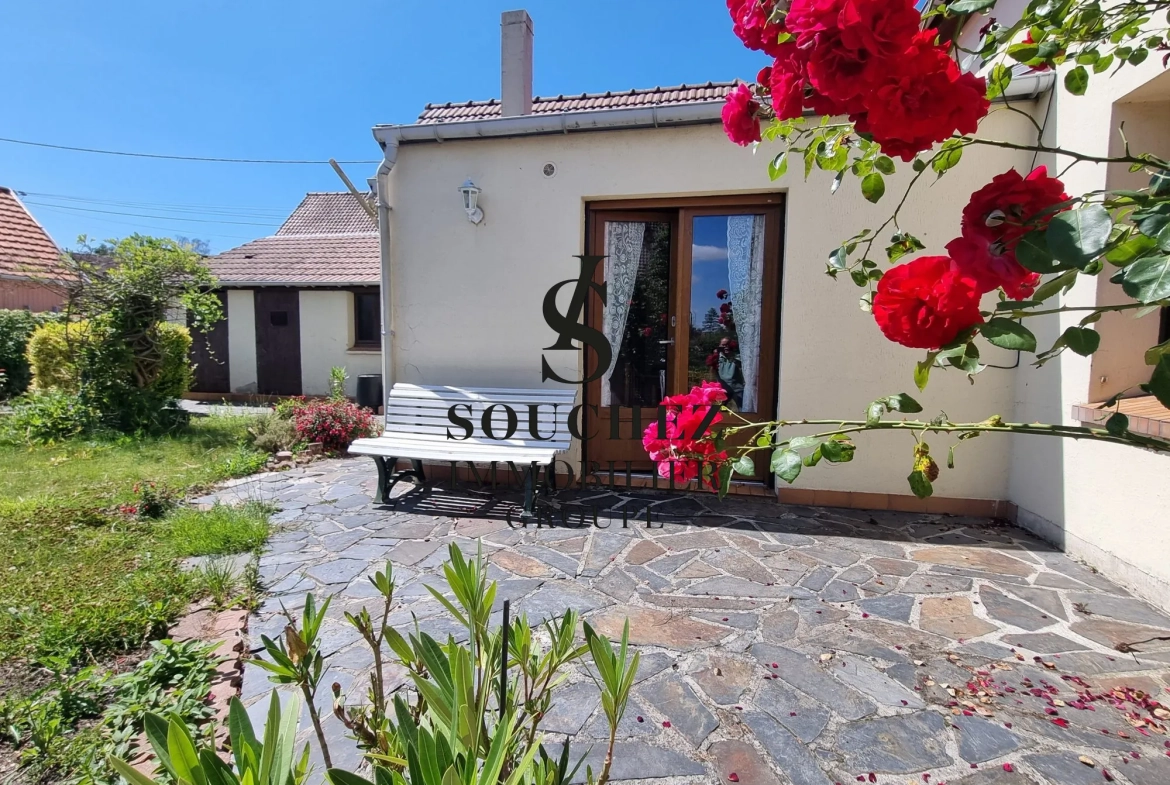 Maison individuelle de plain-pied à rénover - 107 m² avec jardin et parking à Ablain-Saint-Nazaire 