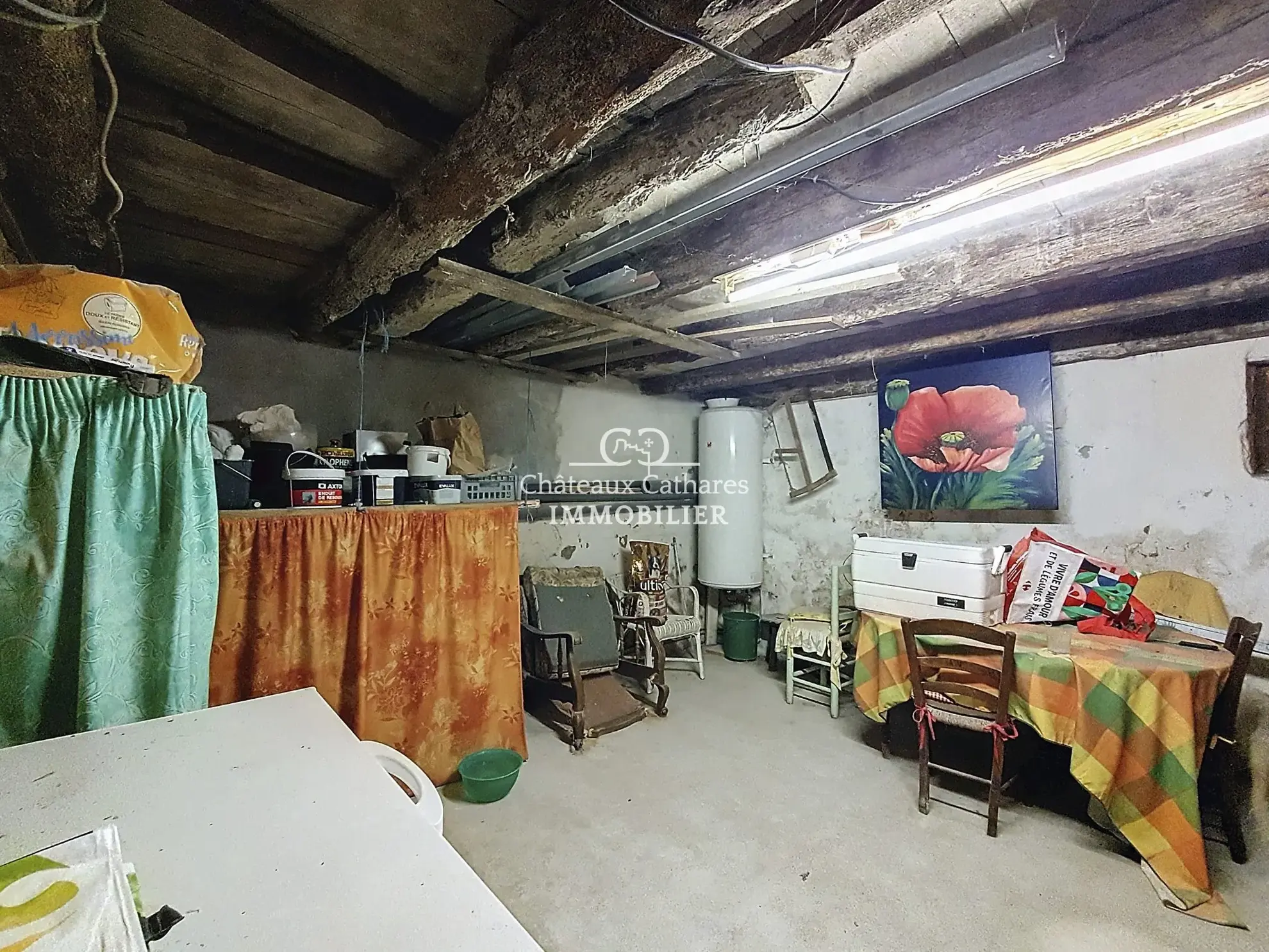 Maison ancienne à Caudiès-de-Fenouillèdes de 90 m² à rénover 