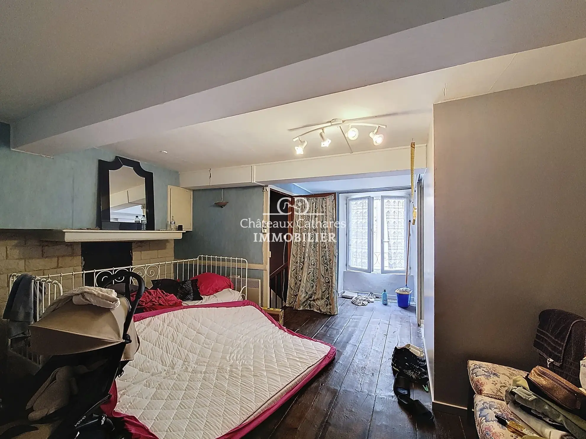 Maison ancienne à Caudiès-de-Fenouillèdes de 90 m² à rénover 