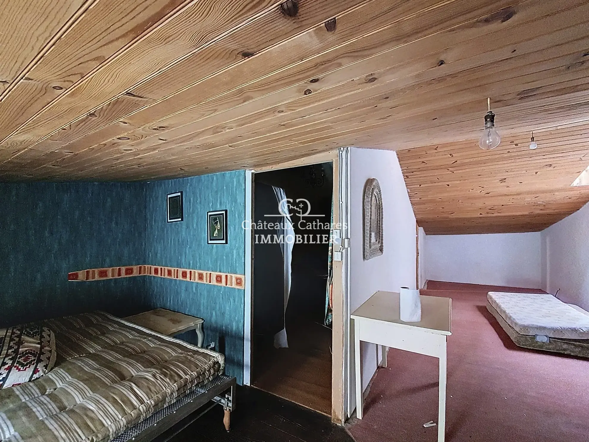 Maison ancienne à Caudiès-de-Fenouillèdes de 90 m² à rénover 