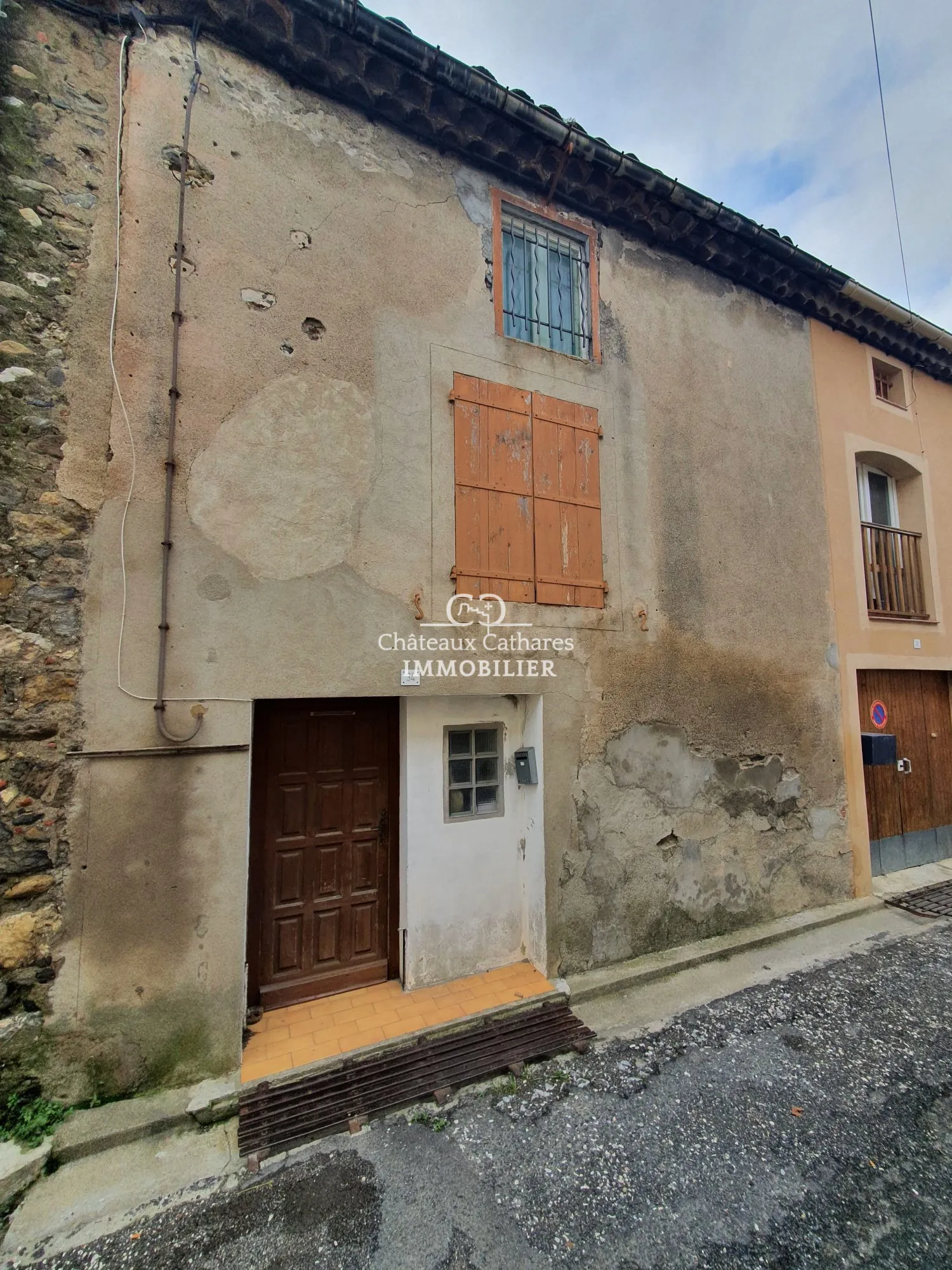 Maison ancienne à Caudiès-de-Fenouillèdes de 90 m² à rénover 