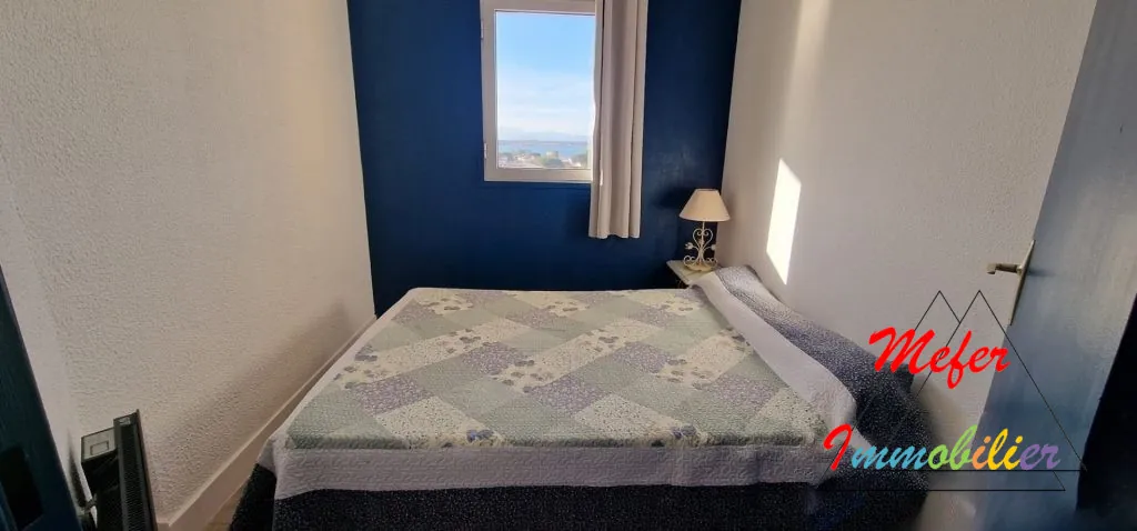 Appartement 2 pièces avec vue dégagée et piscine à Canet-en-Roussillon 
