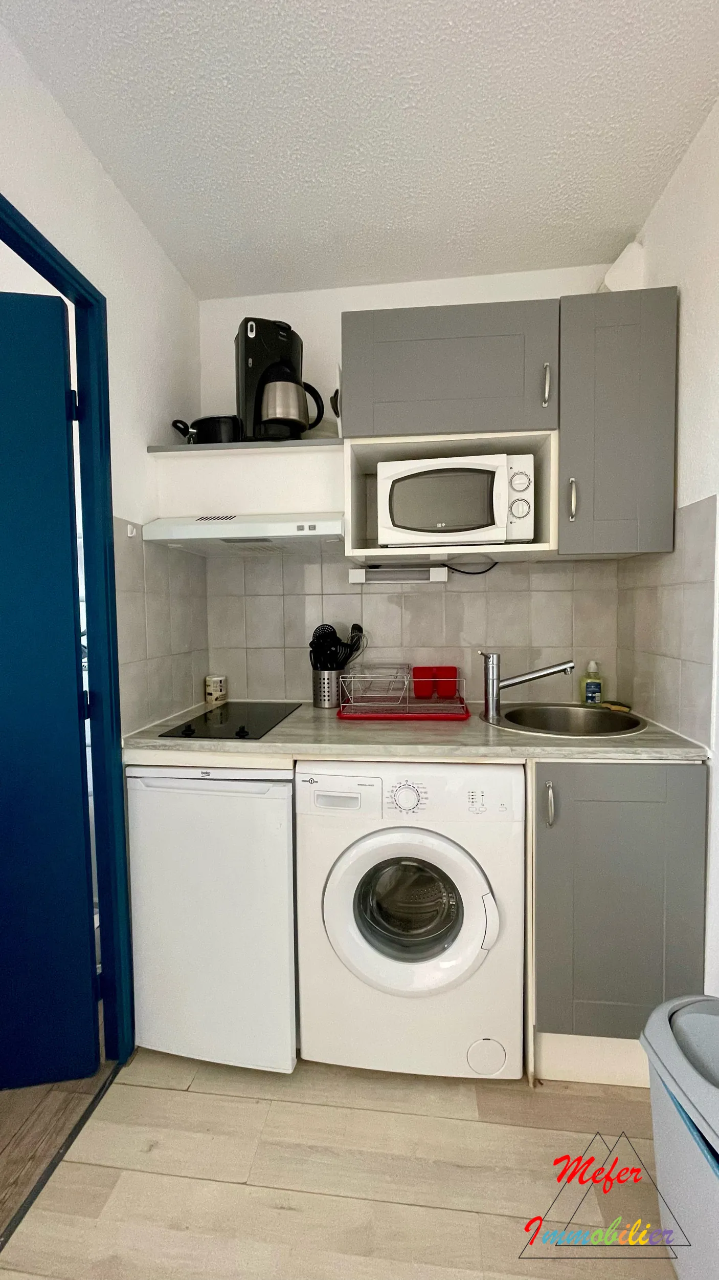 Appartement 2 pièces avec vue dégagée et piscine à Canet-en-Roussillon 