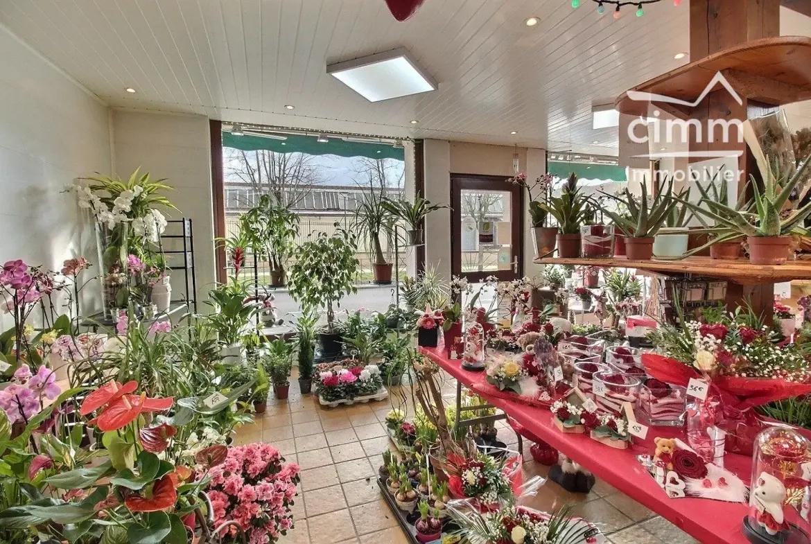 Fonds de commerce fleuriste à vendre à Saint-Simon-de-Bressieux 