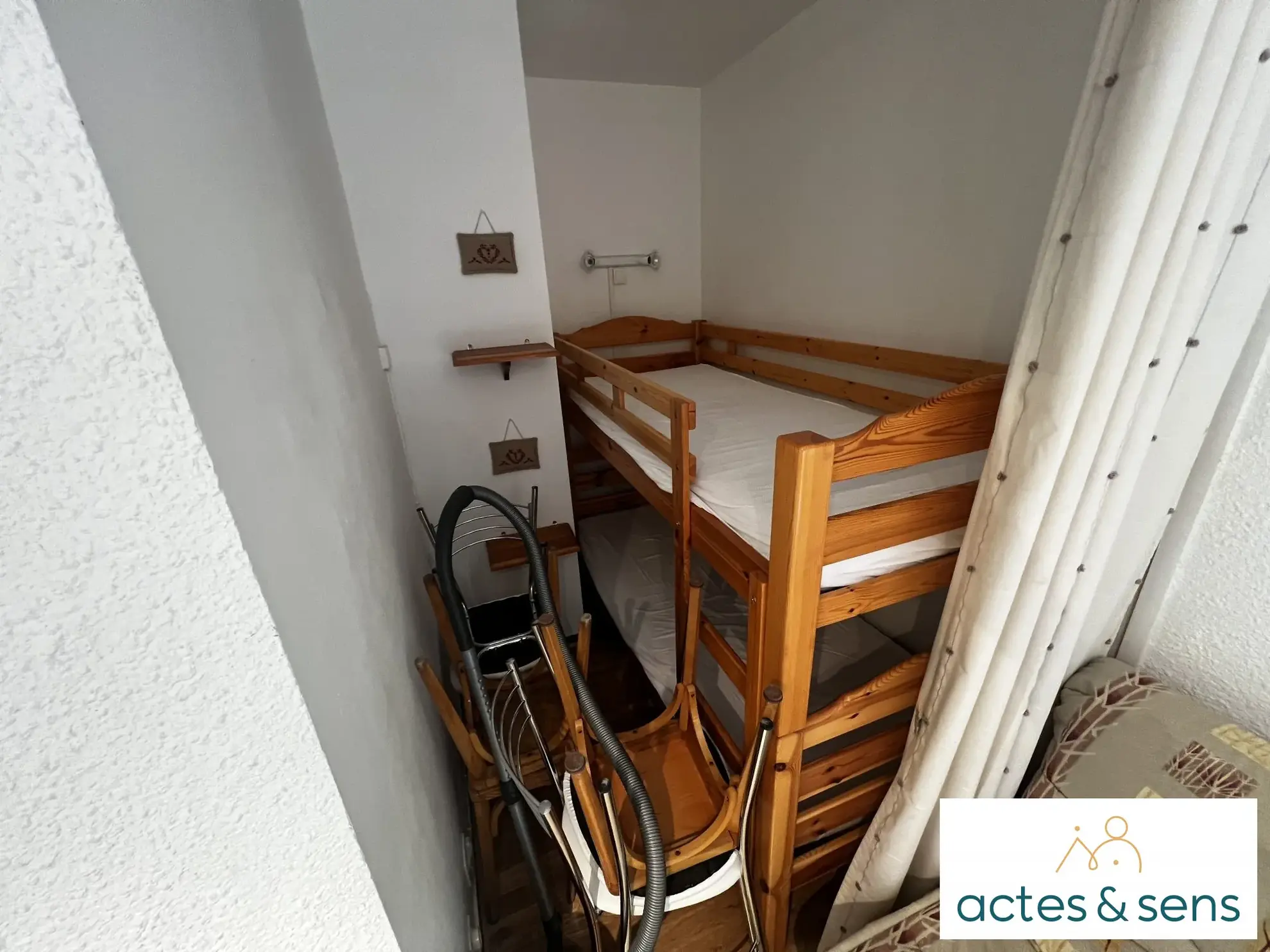 Charmant appartement T2 meublé avec balcon à Saint-Sorlin-d'Arves - Domaine des Sybelles 
