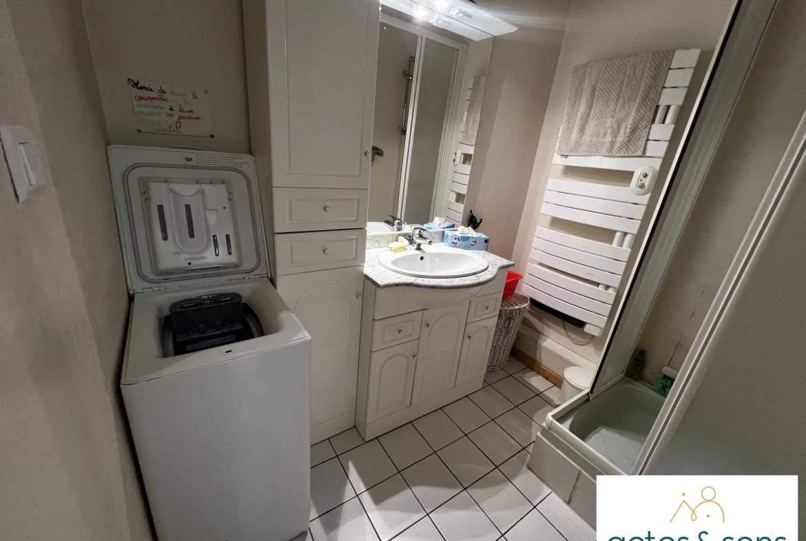 Charmant appartement T2 meublé avec balcon à Saint-Sorlin-d'Arves - Domaine des Sybelles 
