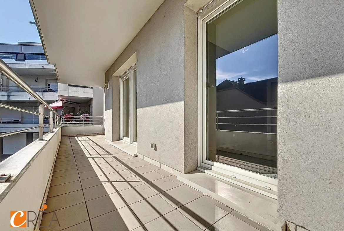 A vendre appartement lumineux de 87 m² à Zillisheim avec terrasse et parking 