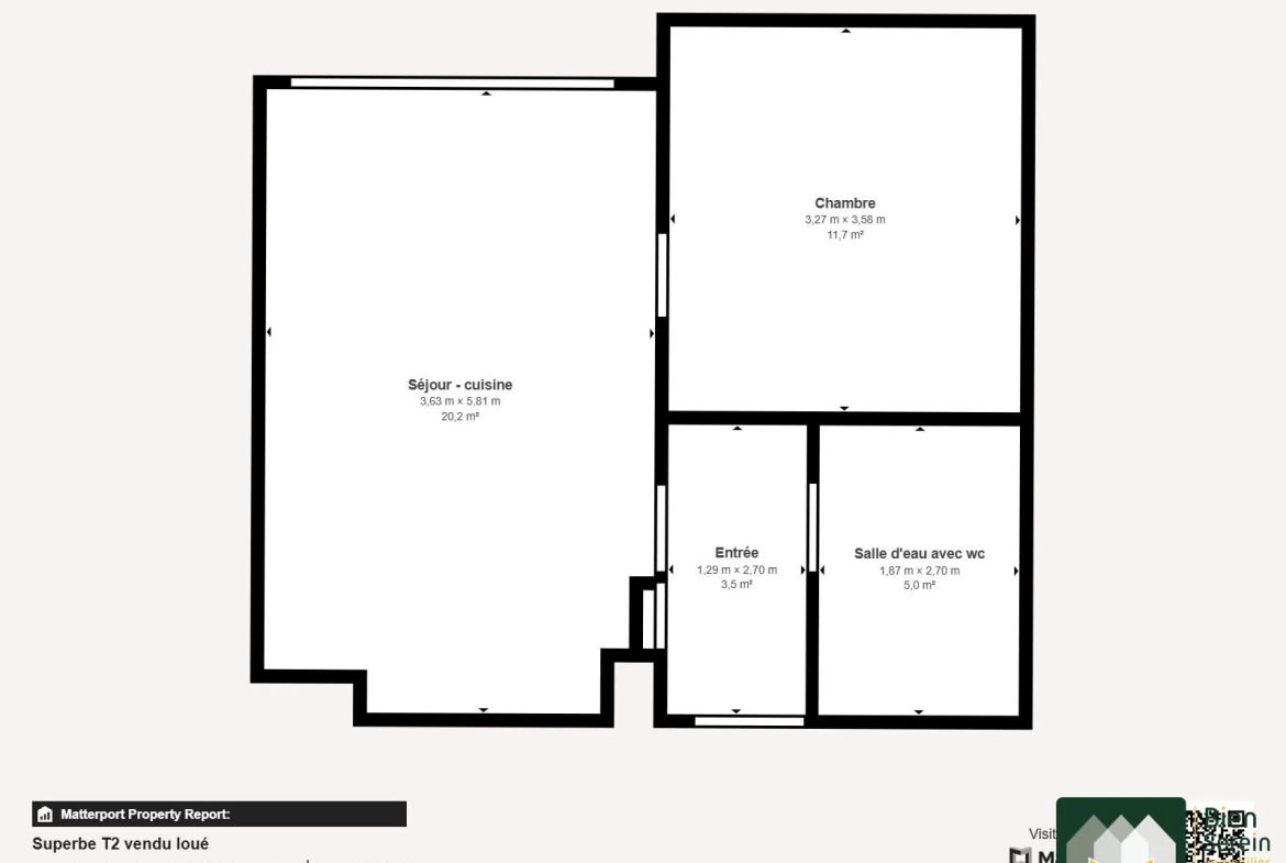 Appartement 2 pièces à vendre à Mainvilliers — Investissement locatif idéal 