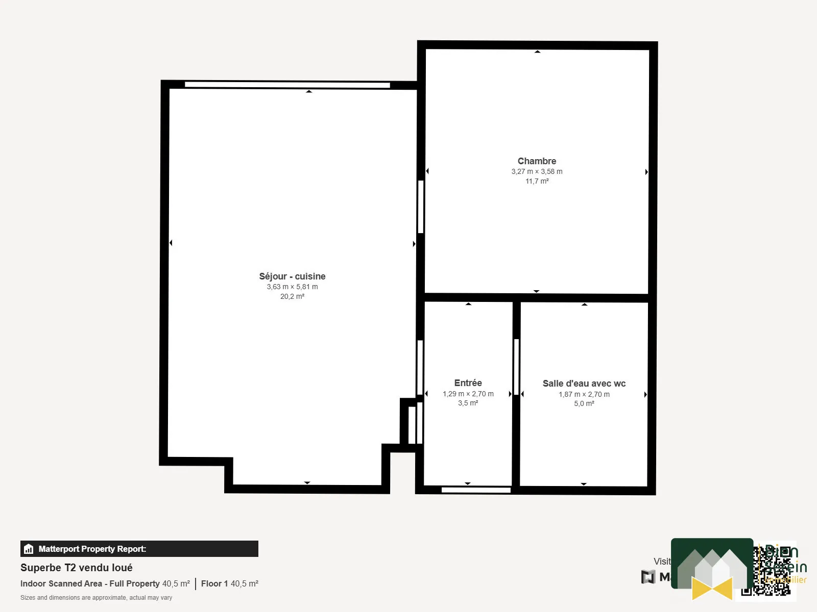 Appartement 2 pièces à vendre à Mainvilliers — Investissement locatif idéal 