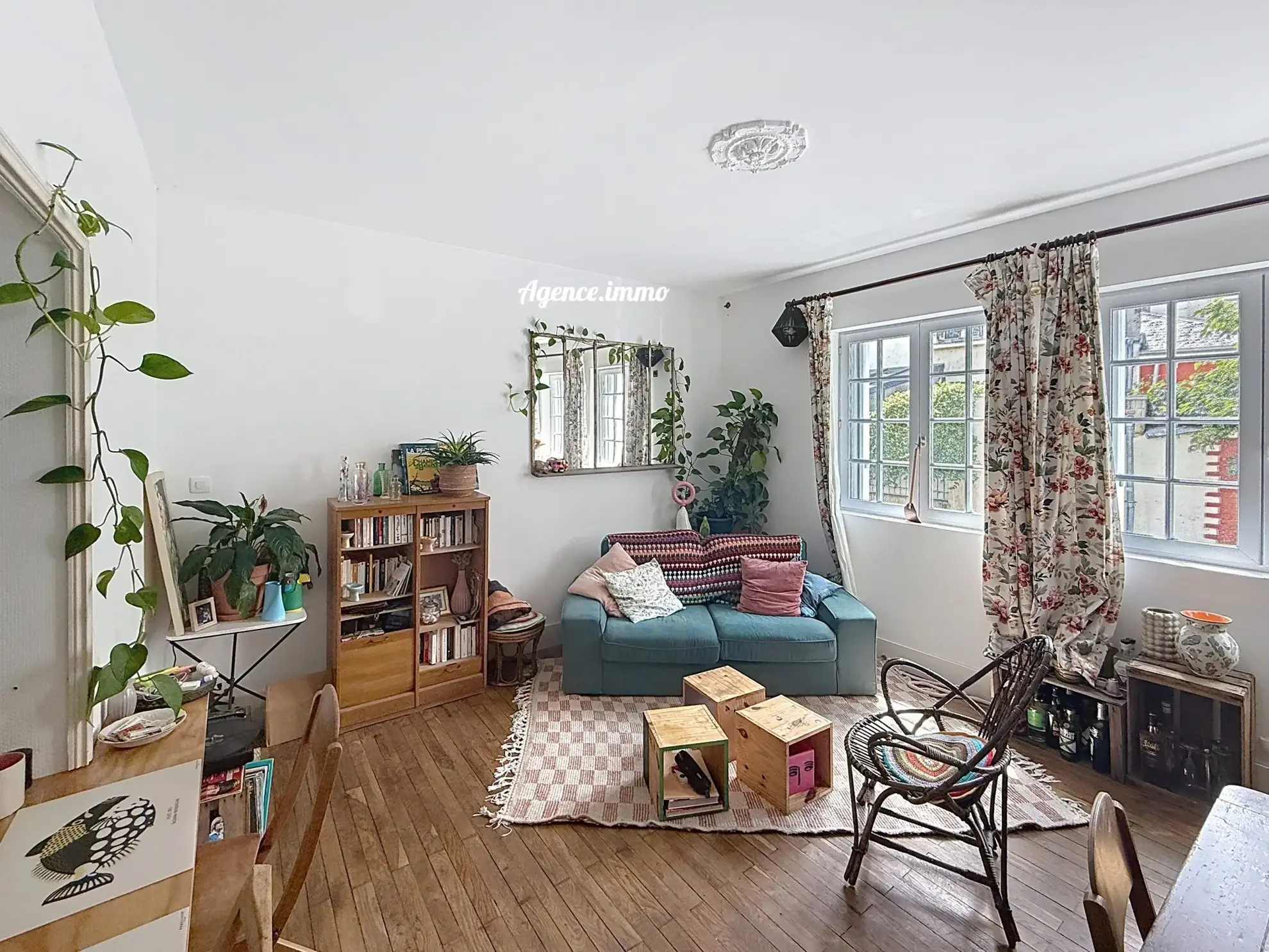 A vendre appartement T2 lumineux à Montigny-lès-Metz avec vue sur l'église 