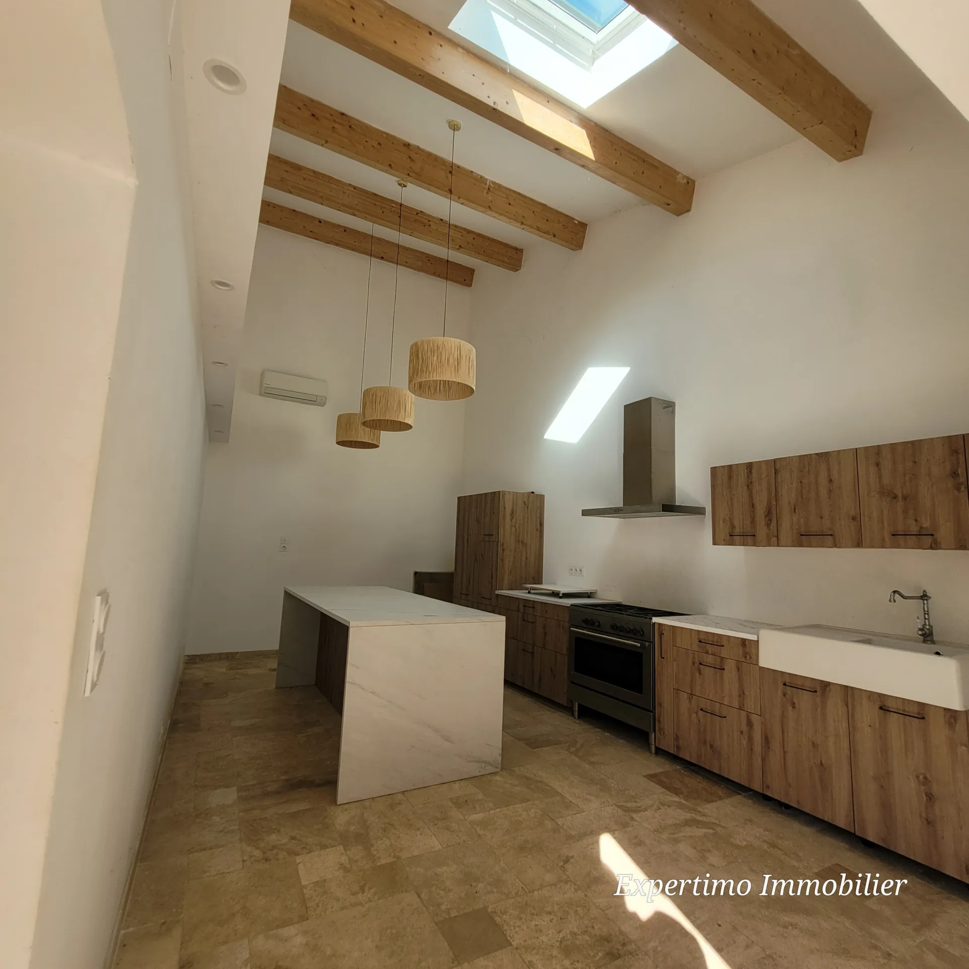 Belle maison charentaise avec garage, dépendance et grand jardin à Jonzac 