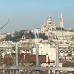 Vue Sacré Coeur de la Butte Bergeyre  Studio à vendre de 12 m² à Butte Bergeyre, Paris 19ème
