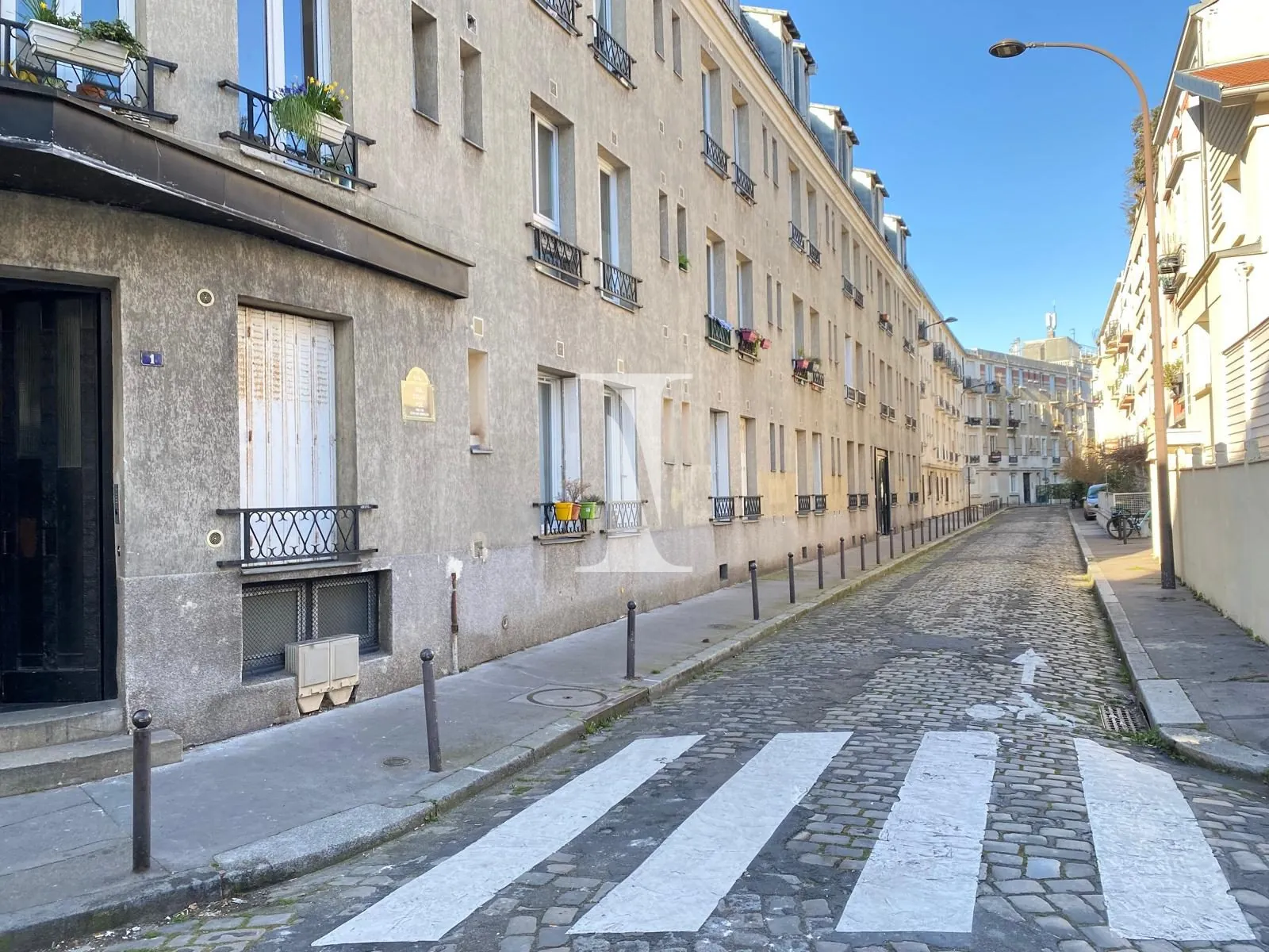 Rue Edgar Poe 75019 PARIS Studio à vendre de 12 m² à Butte Bergeyre, Paris 19ème 