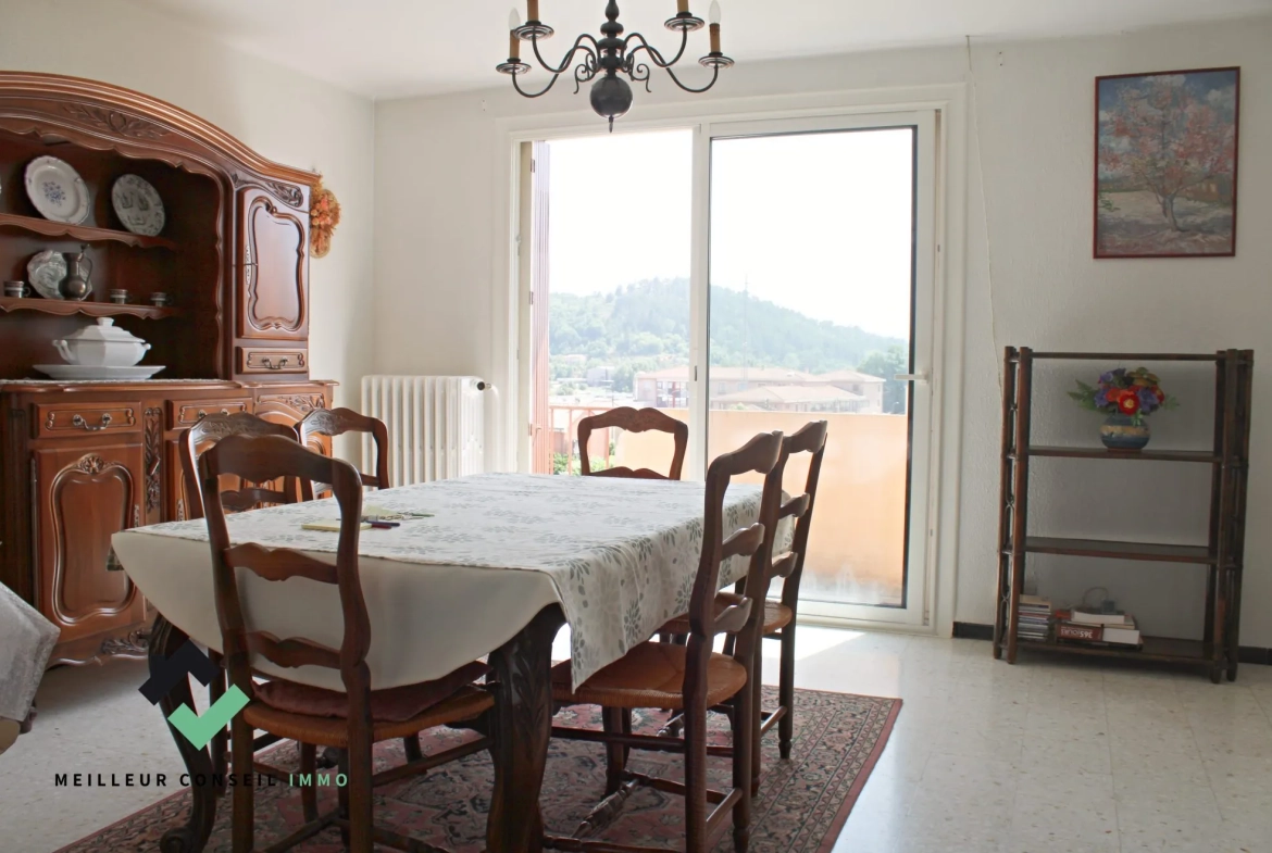 Appartement 78 m² avec balcon, cave et parking à Digne-les-Bains 