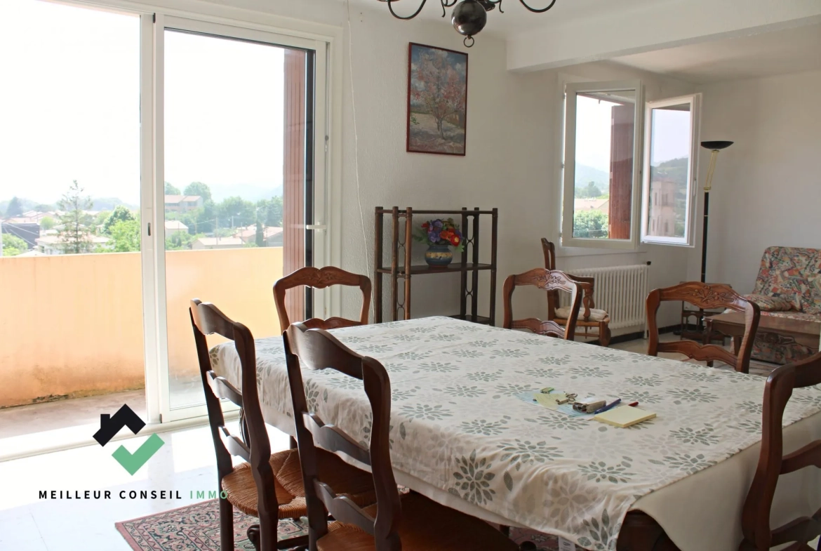 Appartement 78 m² avec balcon, cave et parking à Digne-les-Bains 