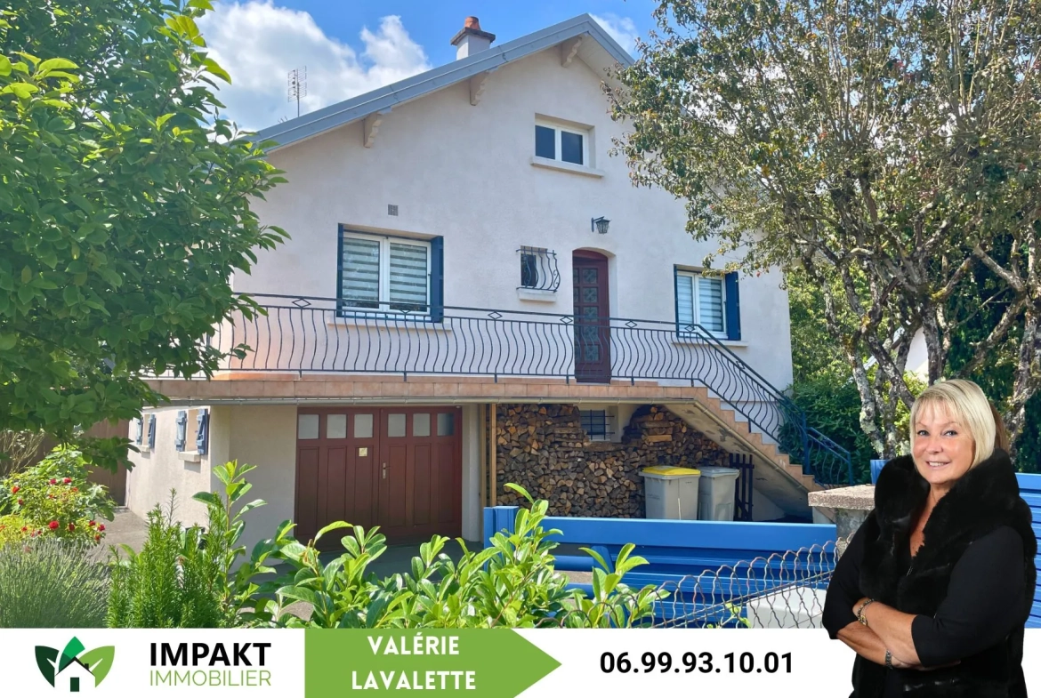 Maison en impasse à Magny Vernois avec grand terrain de 16 ares 
