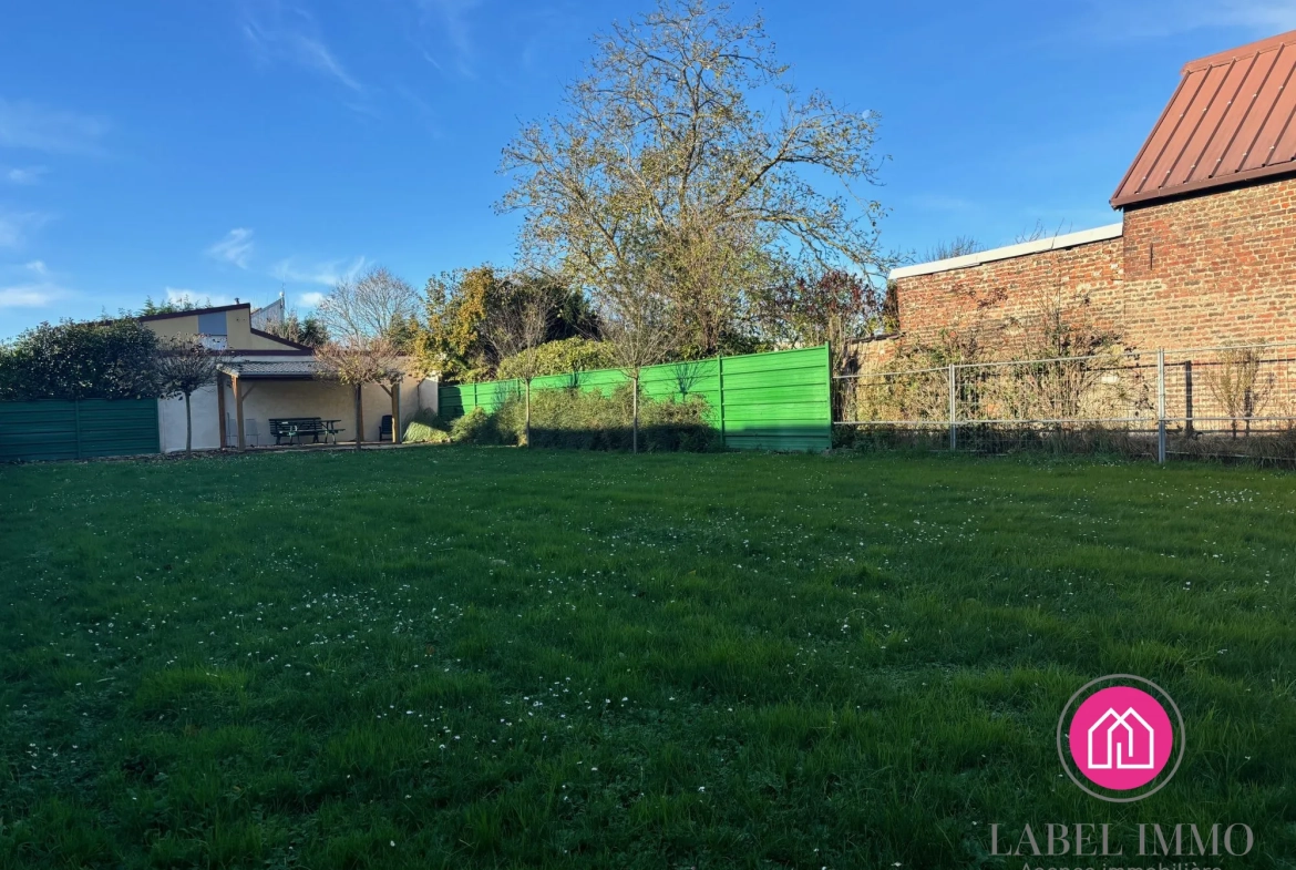 Terrain constructible de 487 m² à Onnaing - Viabilisé et prêt à bâtir 