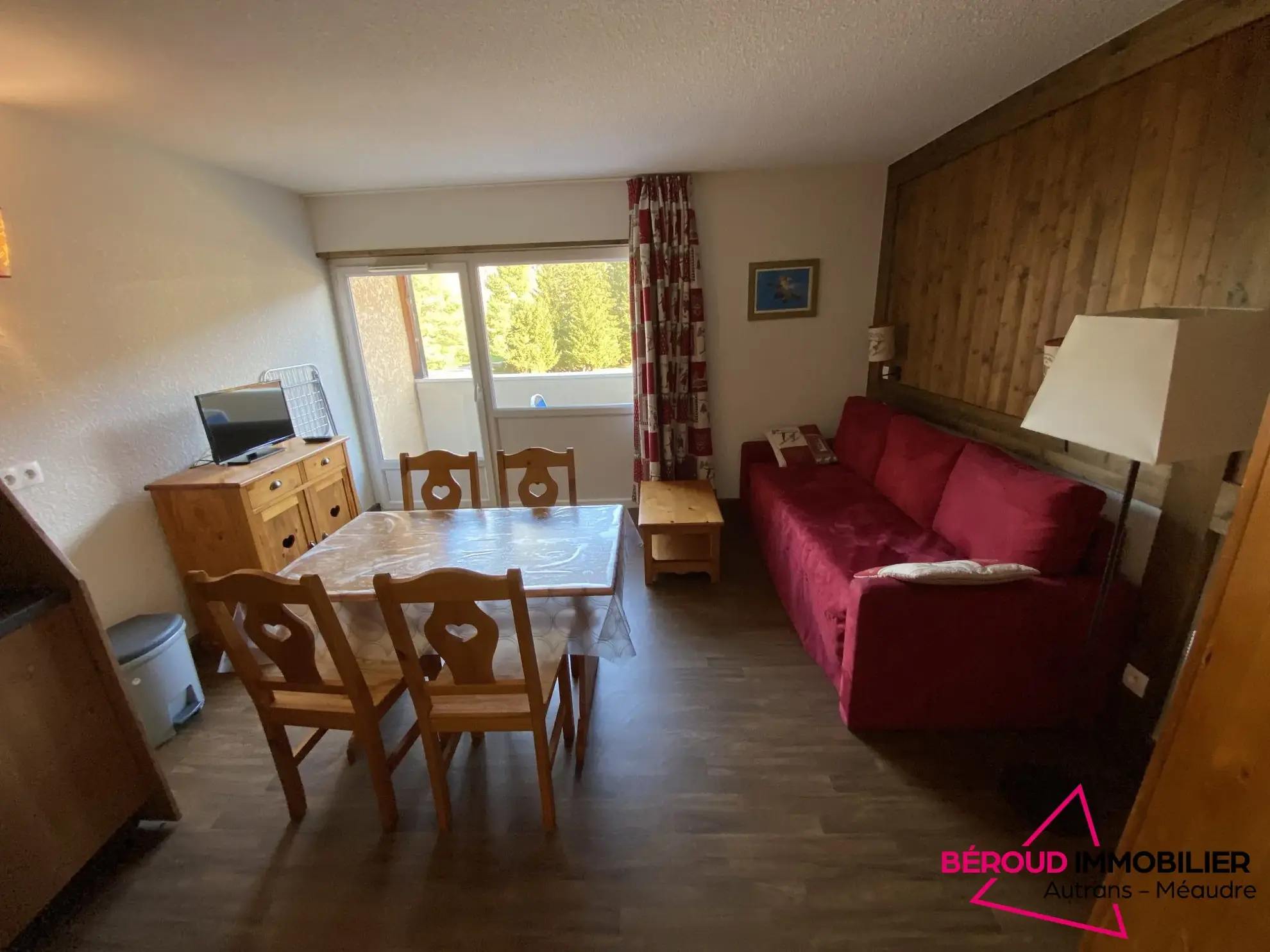 Appartement 2 pièces à vendre à Autrans-Méaudre en Vercors, vue dégagée 