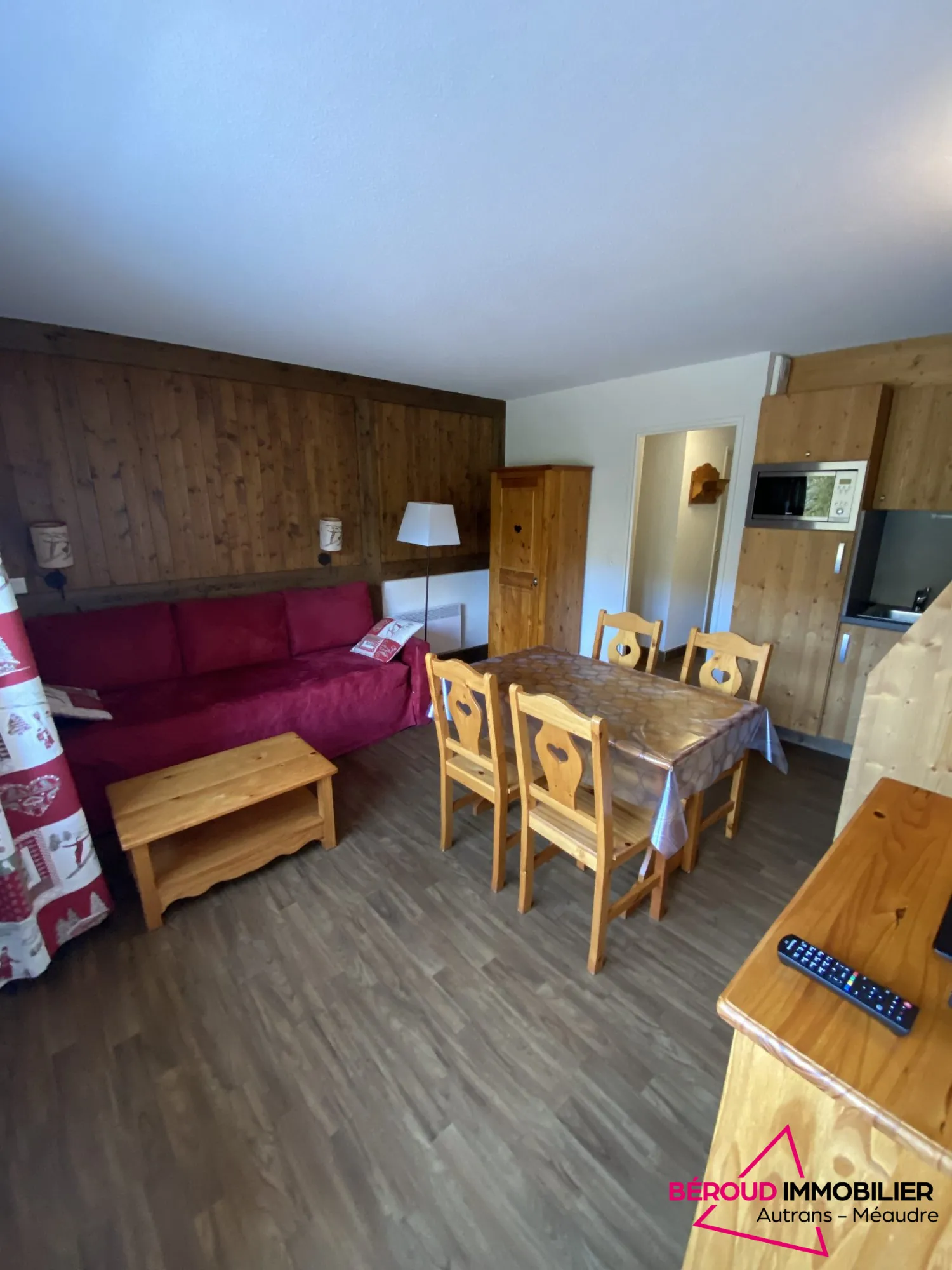 Appartement 2 pièces à vendre à Autrans-Méaudre en Vercors, vue dégagée 