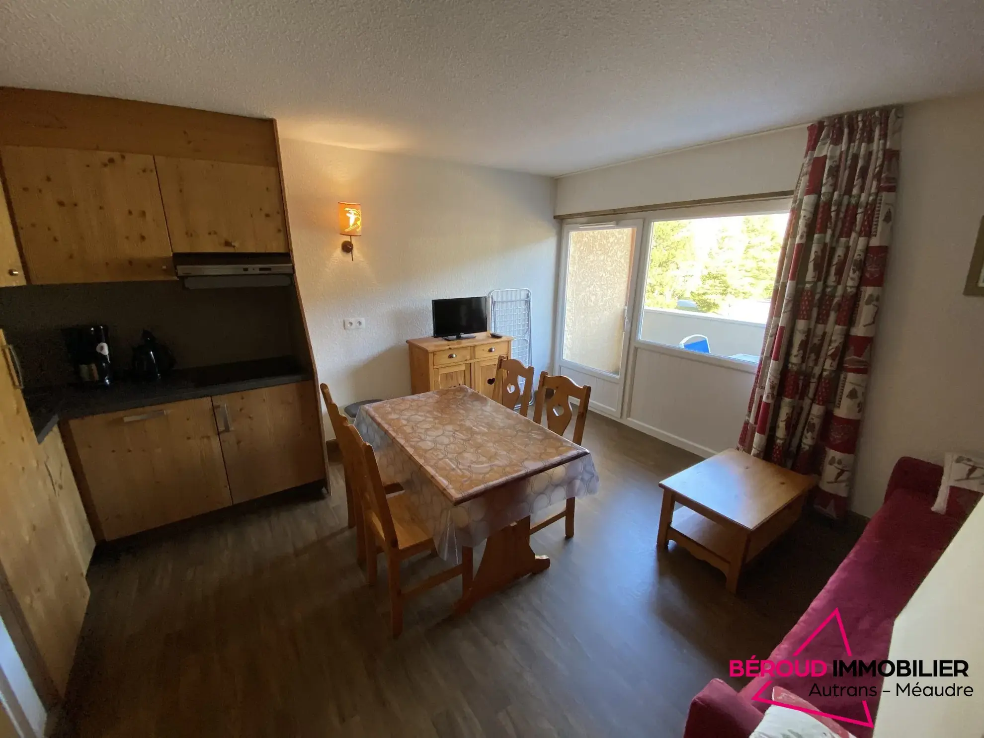 Appartement 2 pièces à vendre à Autrans-Méaudre en Vercors, vue dégagée 