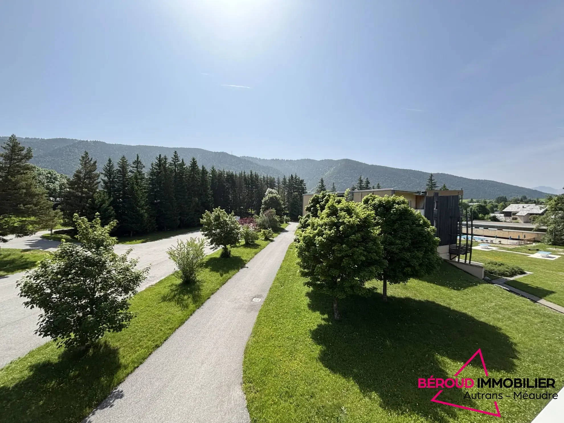 Appartement 2 pièces à vendre à Autrans-Méaudre en Vercors, vue dégagée 