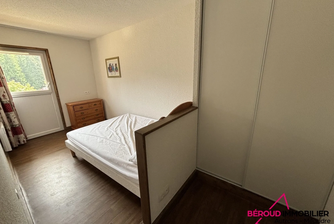 Appartement 2 pièces à vendre à Autrans-Méaudre en Vercors, vue dégagée 
