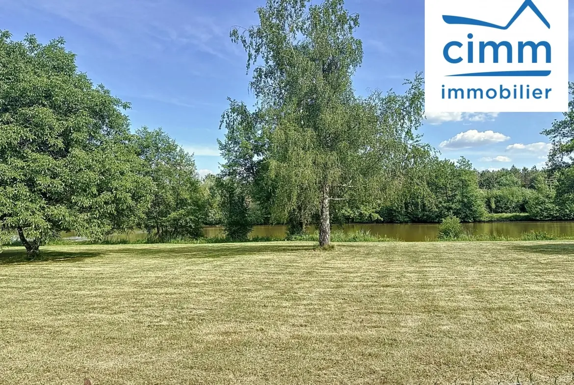 Maison spacieuse de 109 m² avec jardin à La Bussière, calme et pratique 