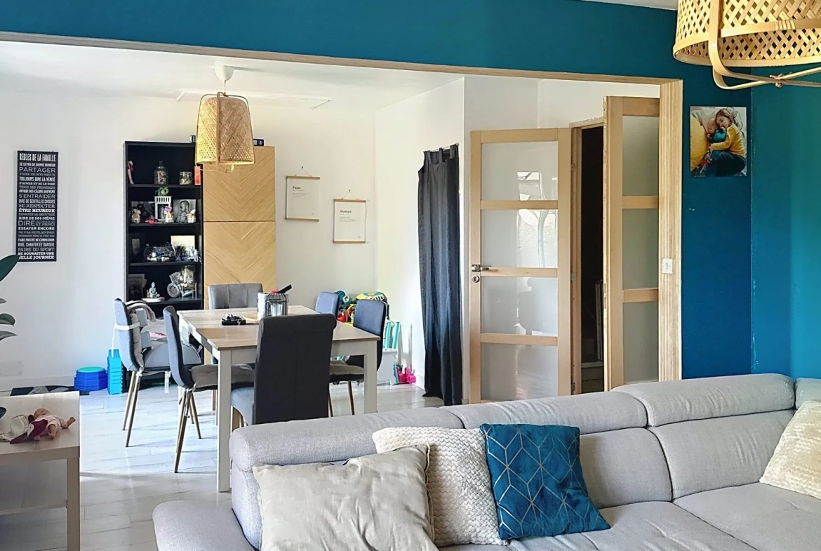 Maison spacieuse de 109 m² avec jardin à La Bussière, calme et pratique 