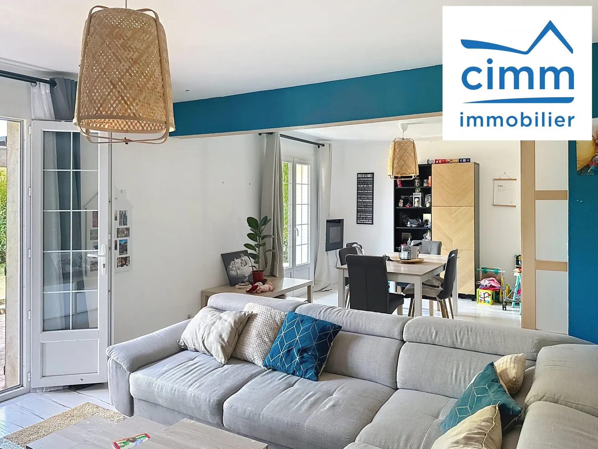 Maison spacieuse de 109 m² avec jardin à La Bussière, calme et pratique 
