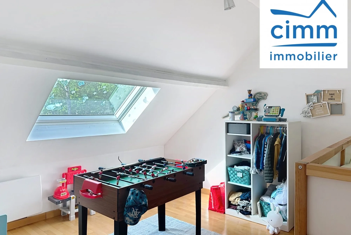 Maison spacieuse de 109 m² avec jardin à La Bussière, calme et pratique 