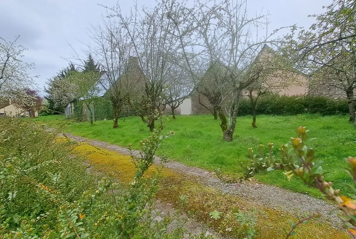 Bâtisse en pierre à rénover à Pipriac, potentiel élevé, calme et verdoyant 