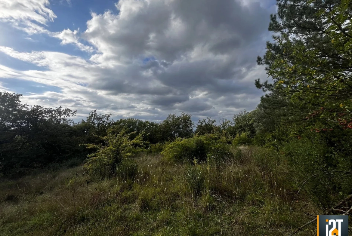 Parcelle de 1300 m² à Ners, terrain constructible sans PLU 