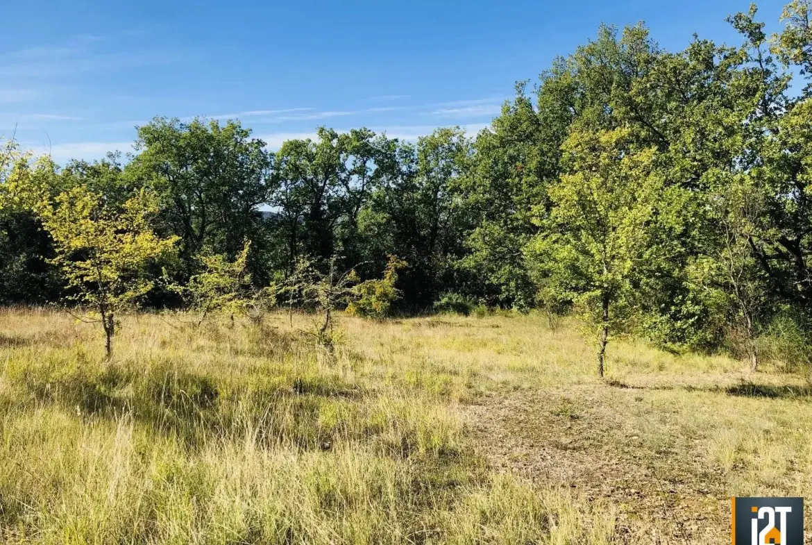 Parcelle de 1300 m² à Ners, terrain constructible sans PLU 