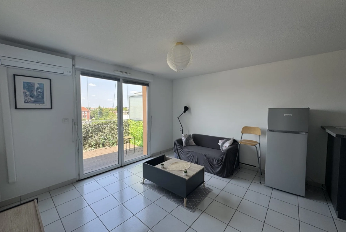 Appartement T2 à Toulouse Croix Bénite avec balcon et parking - Résidence sécurisée 