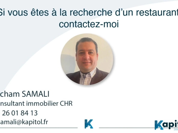 Fonds de commerce restauration rapide à Paris 10ème, emplacement stratégique